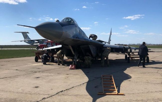 В Запорожской области Миг-29 совершил аварийную посадку: ГБР начало расследование