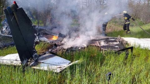 В Днепропетровской области разбился одномоторный самолет