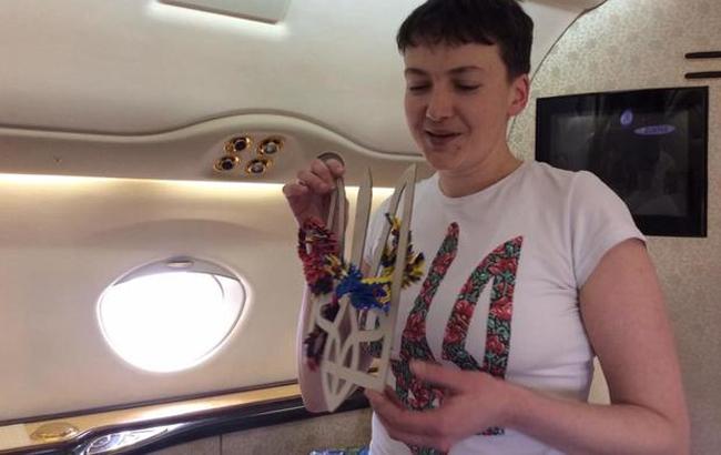 "Выпила столько, сколько хотела": Савченко была "подшофе" во время возвращения в Украину