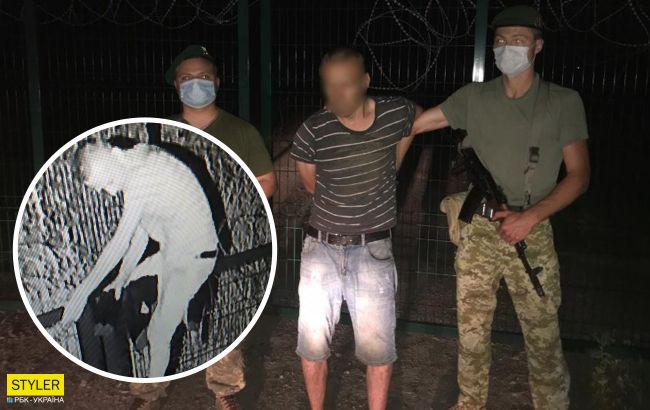 Харьковские пограничники показали курьезное видео "прорыва" через границу с РФ