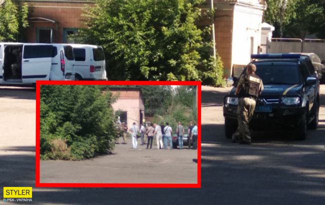 В Полтаве очередной "террорист" грозит всех взорвать: видео и фото с места спецоперации