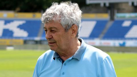 "Динамо" привітало Луческу з ювілеєм