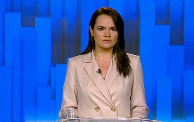 Тіхановська заявила, що буде оскаржувати результати виборів