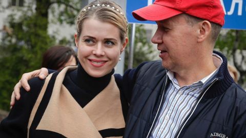 Жена экс-кандидата в президенты Беларуси также приехала в Украину