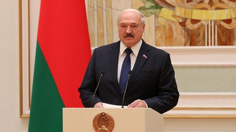 Лукашенко обратился к участникам провластного митинга