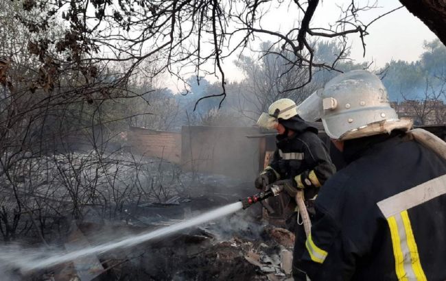 При пожаре в Луганской области погиб человек