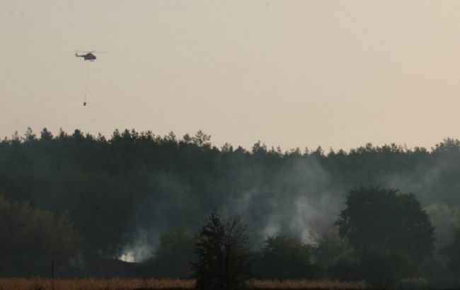 У двох областях України продовжують гасити лісові пожежі