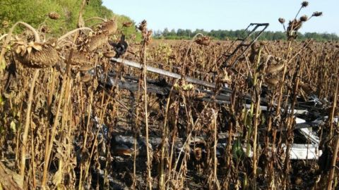 У Сумській області впав легкомоторний літак, пілот загинув