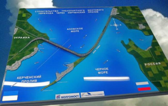 Росавтодор видав дозвіл на будівництво мосту через Керченську протоку