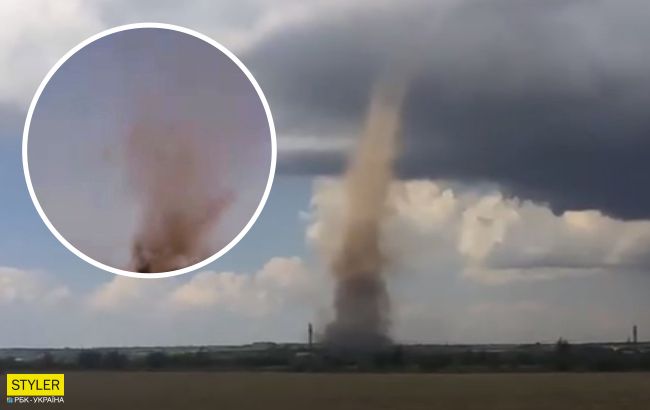 Величезний смерч під Одесою налякав людей: епічне відео