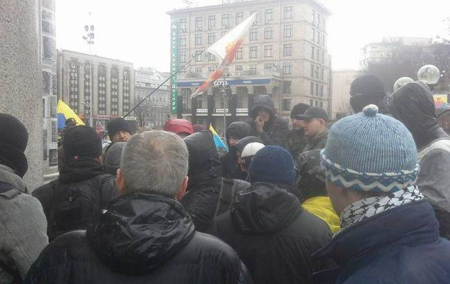 Нацполіція: за фактом сутички біля Стели на Майдані заяв не надходило