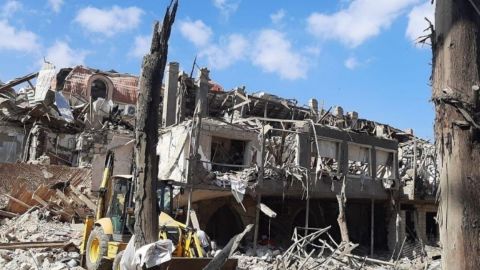 Обстрелы в городе Гянджа: погибли девять человек, десятки раненых