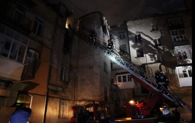 В історичній частині Тернополя сталася пожежа