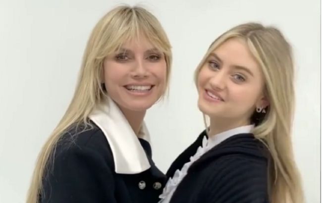 Вся в маму: Хайди Клум с 16-летней дочкой снялись в дерзкой фотосессии для Vogue