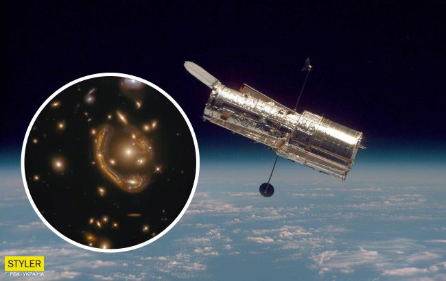 "Розплавлене кільце" Ейнштейна: телескоп "Хаббл" зняв вкрай рідкісне явище