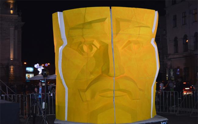 Во Львове презентовали самый большой в мире портрет Ивана Франко