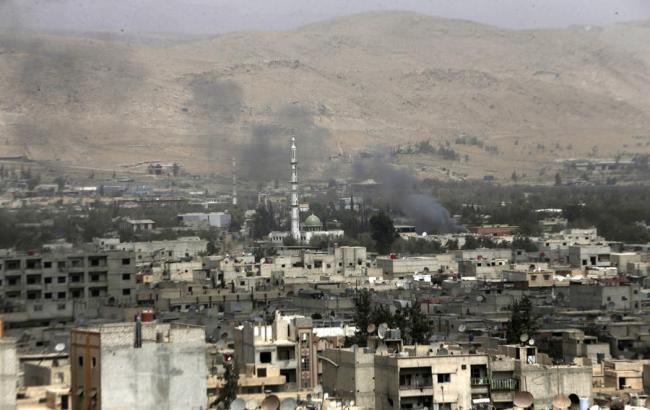 Боевики обстреляли жилые кварталы Дамаска