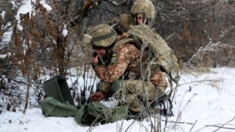 На Донбассе оккупанты семь раз вели огонь из гранатомета и крупнокалиберного пулемета