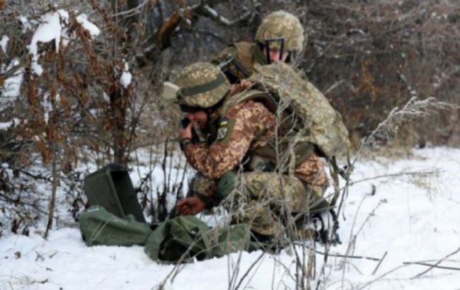 На Донбассе оккупанты семь раз вели огонь из гранатомета и крупнокалиберного пулемета