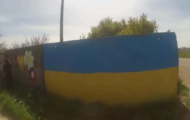 Житель Днепра показал, как учил "ватника" любить Украину