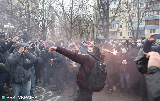 Протести у Києві завершилися. У поліції розповіли, чи були порушення