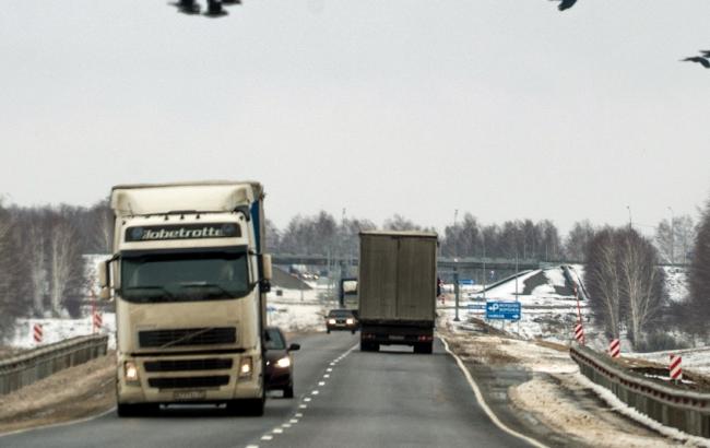 Транзит грузовиков по территории Украины осуществляется без препятствий