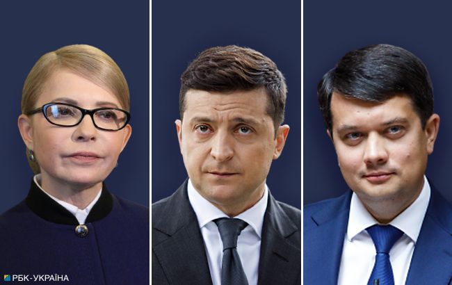 Рейтинг доверия среди украинцев возглавили Зеленский, Разумков и Тимошенко, - опрос