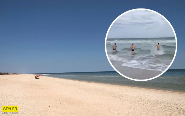 На популярном украинском курорте открыли купальный сезон: пока море без медуз