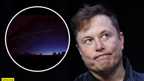 Спутники Маска снова напугали украинцев: "караван" огней тянулся в небе три ночи (видео)