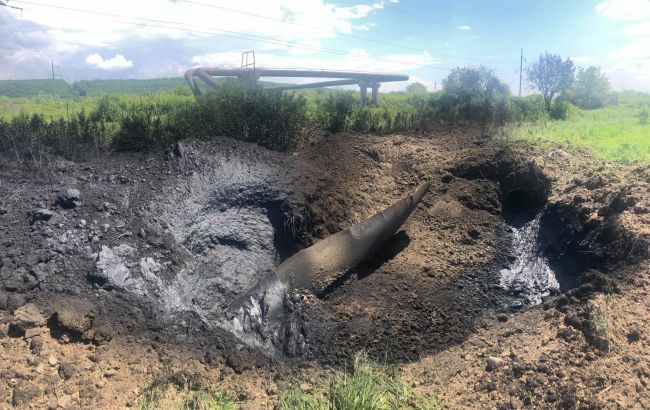 Аварія на газопроводі на Прикарпатті: фото та відео з місця події