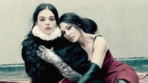 Однаково прекрасні: 56-річна Моніка Беллуччі вперше знялася для глянцю з 16-річною дочкою