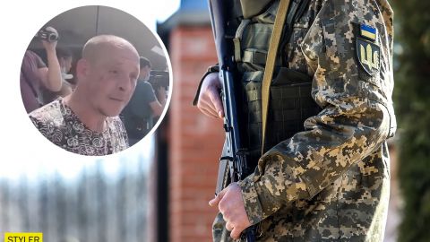 В Днепре разъяренный мужчина набросился на военного: "пошел за деньги убивать людей" (видео)