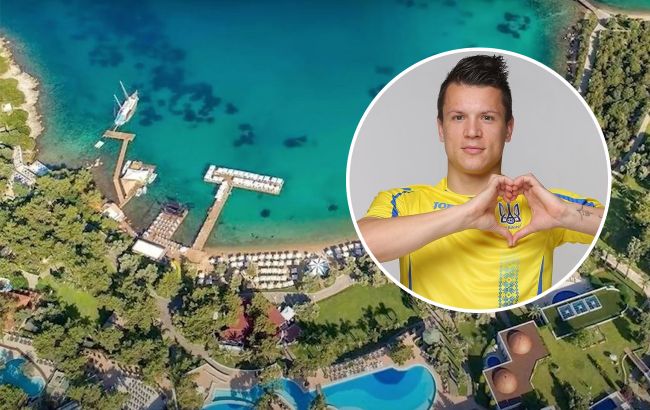 Звезды сборной Украины после Евро 2020 "восстановились" в дорогущем отеле (видео)