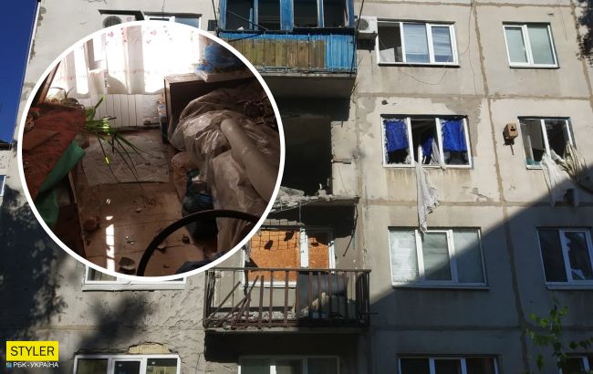 Российские боевики обстреляли жилой дом на Донбассе: его просто снесло