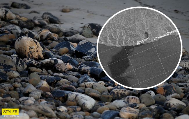 Масштабный разлив нефти в Черном море: пятно увеличилось и приближается к Украине