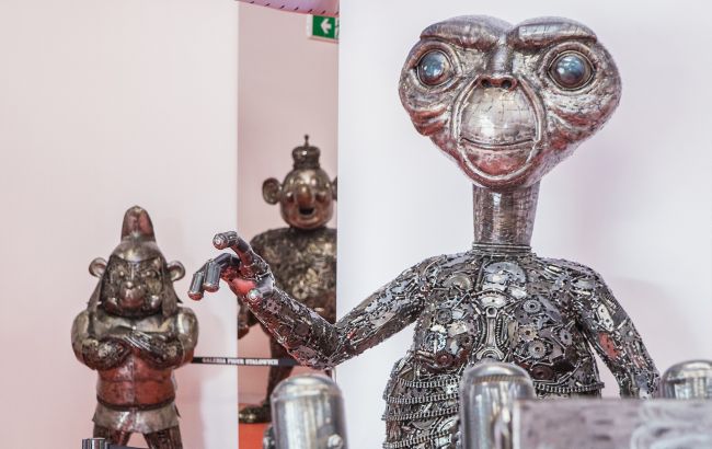 Из металлолома - в произведение искусства: киевляне смогут увидеть уникальную выставку стальных фигур