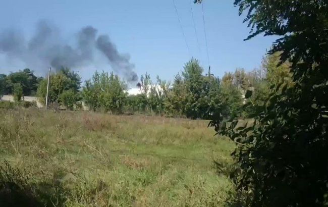 На оккупированном Донбассе произошел взрыв на нефтебазе