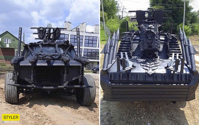 Український автолюбитель створив "монстра постапокаліпсису": як він виглядає