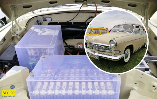 Украинец превратил раритетное советское авто в стильный электрокар: фото "монстра"