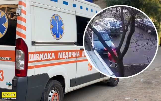 В Харькове медику "скорой" пришлось толкать машину автохама. А вот что бы сделали в США