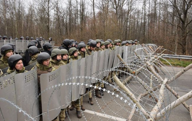 У границы с Беларусью состоялись масштабные учения в рамках спецоперации "Полесье"