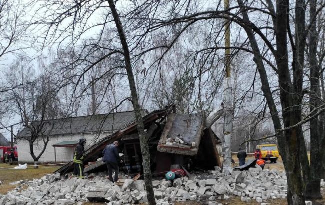 На территории школы Волынской области взорвалась котельная