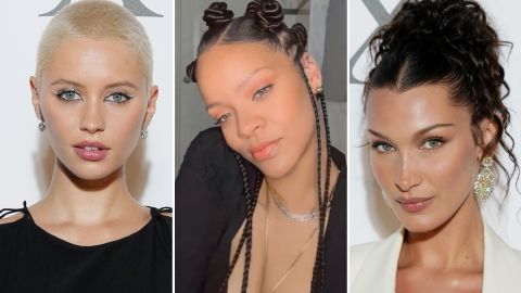 Тонко подмечено: Белла Хадид, Рианна и другие звезды, которые вернули в моду брови-ниточки