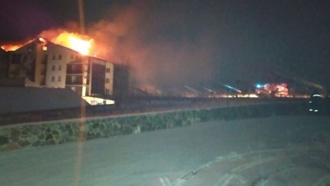 Одна людина загинула і двоє постраждали під час пожежі в готелі під Вінницею