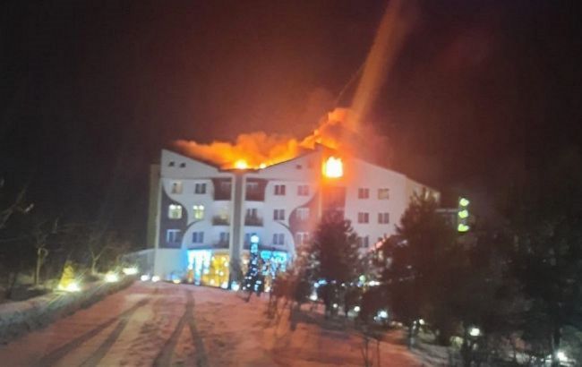 Пожар в отеле под Винницей: полиция задержала арендатора базы отдыха