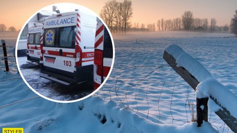 В Украине уже есть первая жертва морозов: мужчина замерз насмерть