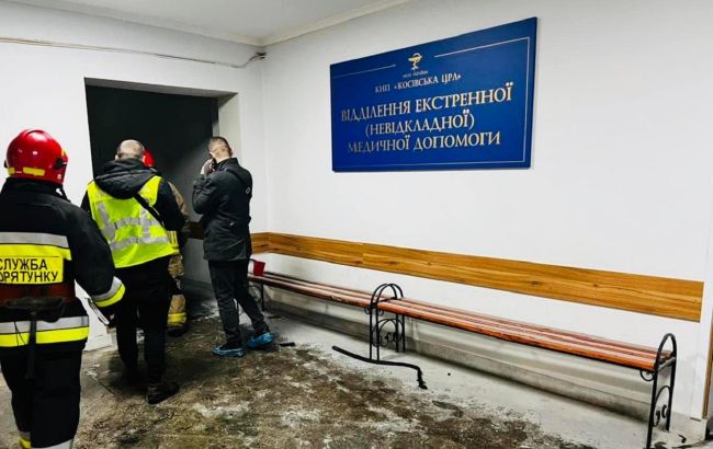 Пожежа в лікарні на Прикарпатті: названо попередню причину займання
