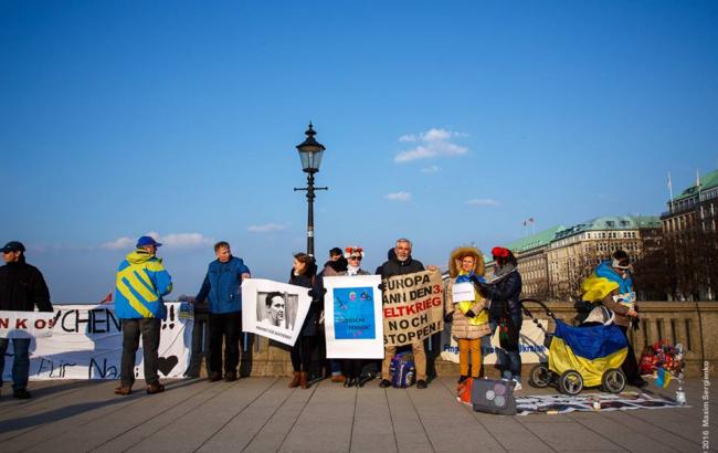 У Гамбурзі пройшла акція за звільнення Савченко