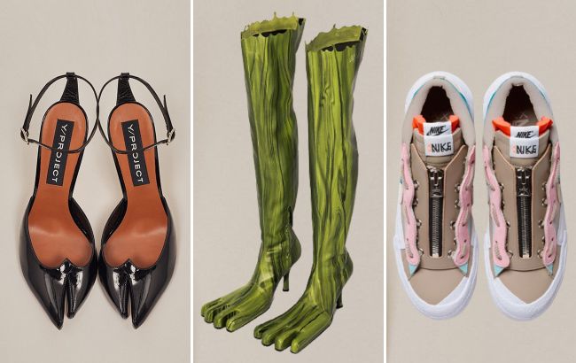 Запасаемся ugly shoes: туфли-копытца, маранты, мунбуты и другие "уродливые" обувные тренды 2022
