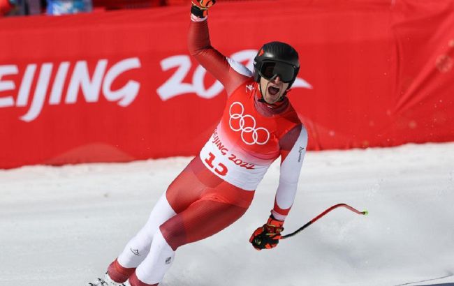 Олимпиада-2022: австрийский горнолыжник завоевал "золото" в супергиганте